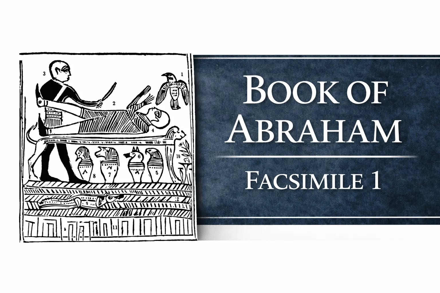 Book of Abraham Facsimile 1 banner