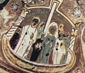 Ancient marks and signs representing Noah