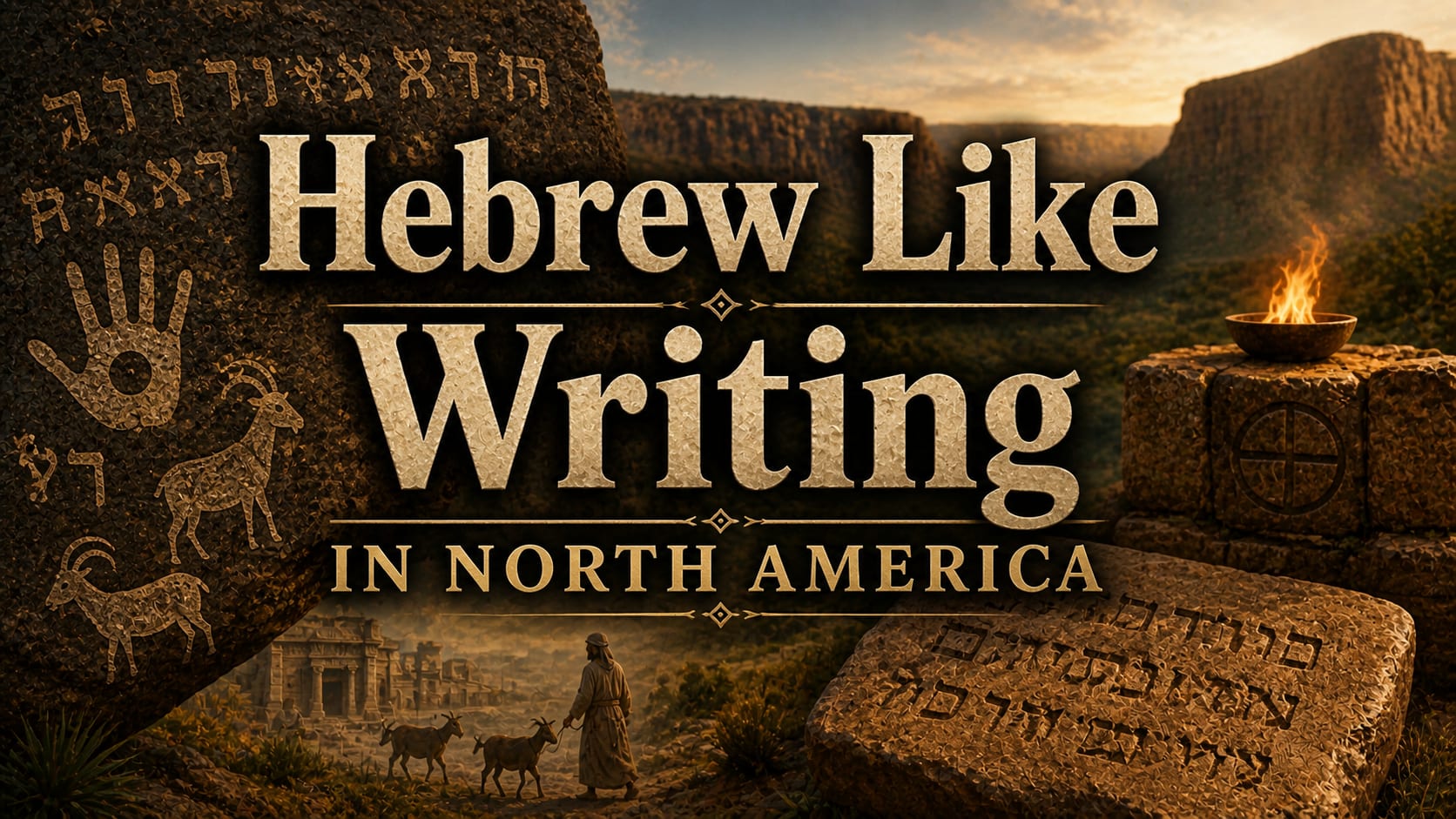 Hebrew Writing Found in North America