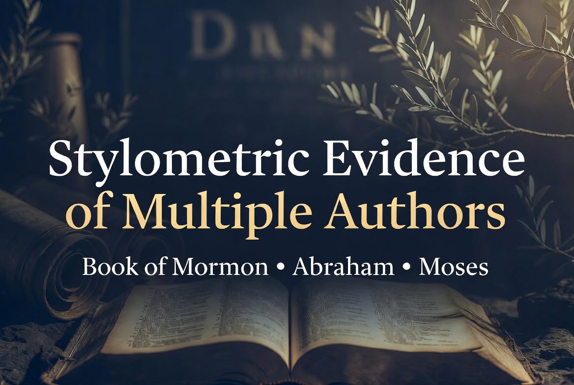 Stylometric Evidence of Book of Mormon