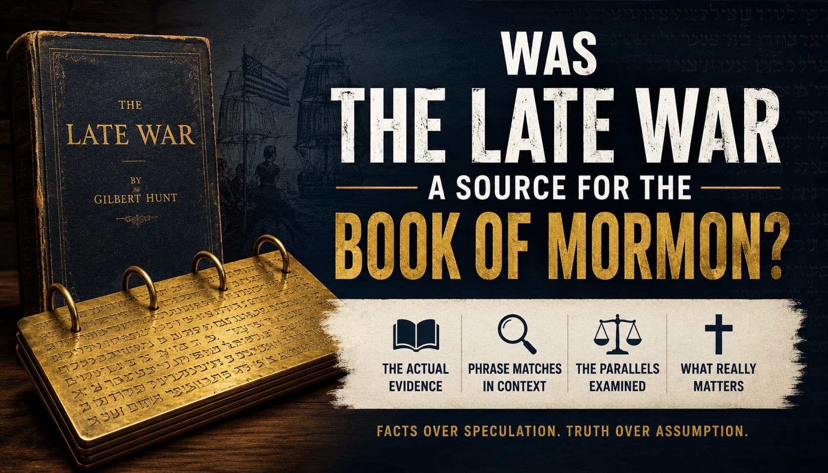 Comparing the Late War and Book of Mormon argument