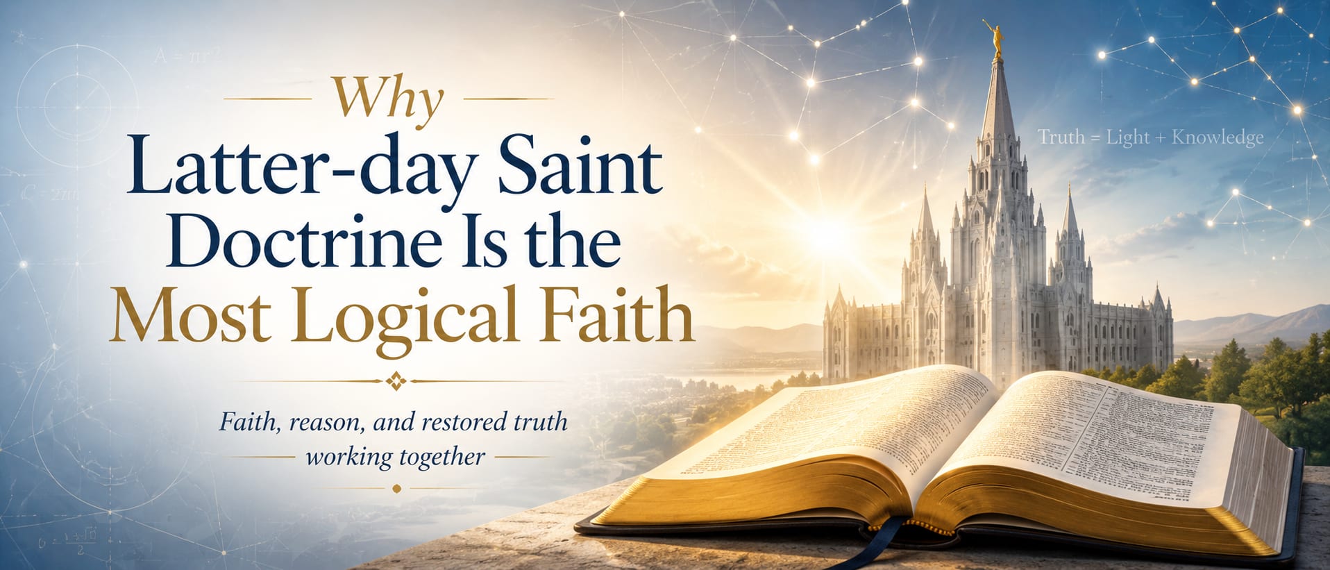 Why LDS doctrine is the most logical